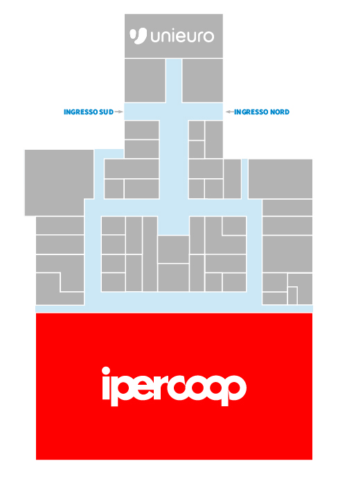 Centro Commerciale Euro Torri | IPERCOOP Parma | dove siamo dentro al centro