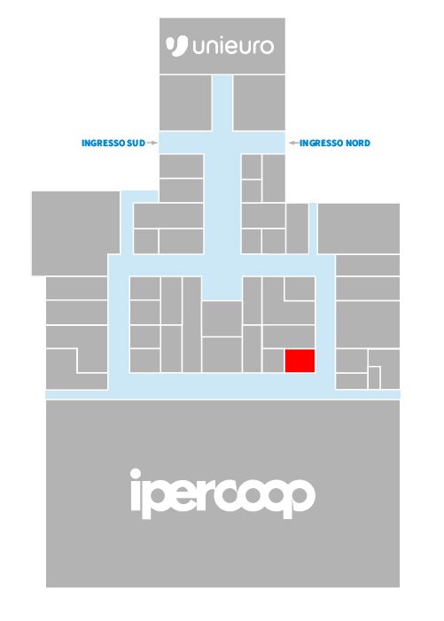Centro Commerciale Euro Torri | VODAFONE | dove siamo dentro al centro