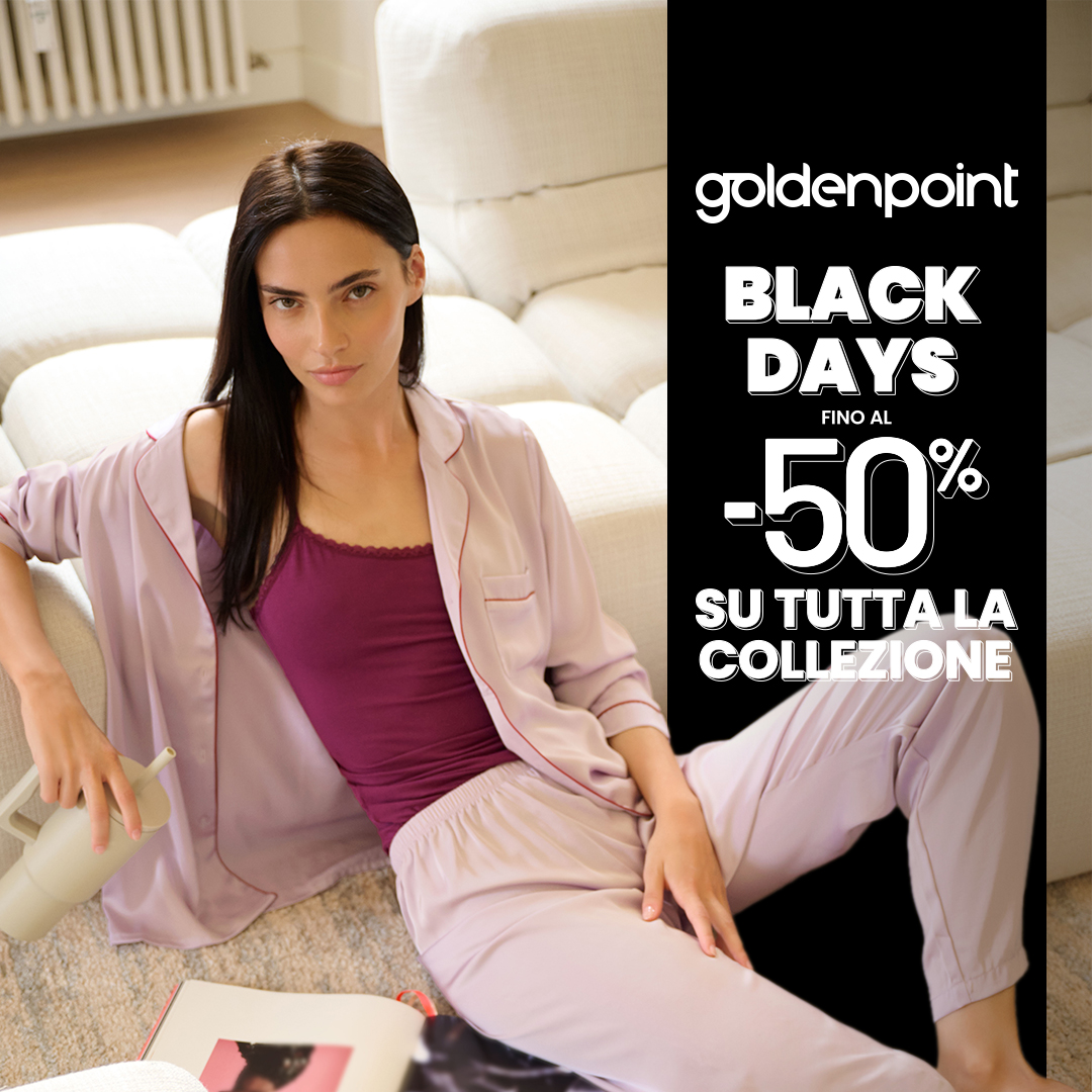 Centro Commerciale Euro Torri | Promozione: È tempo di Black Friday da Goldenpoint!