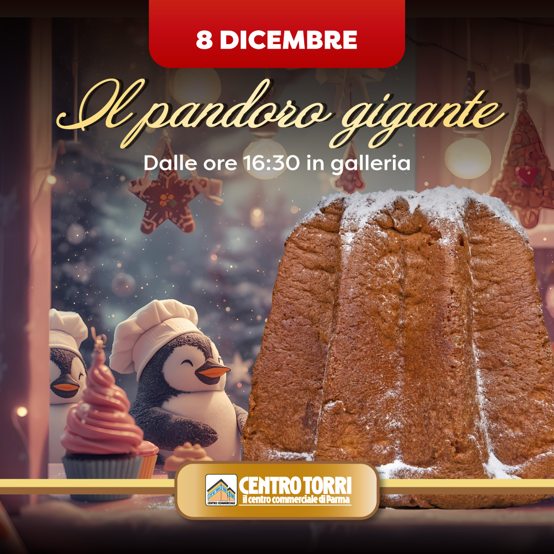 Centro Commerciale Euro Torri | Il Pandoro GIGANTE
