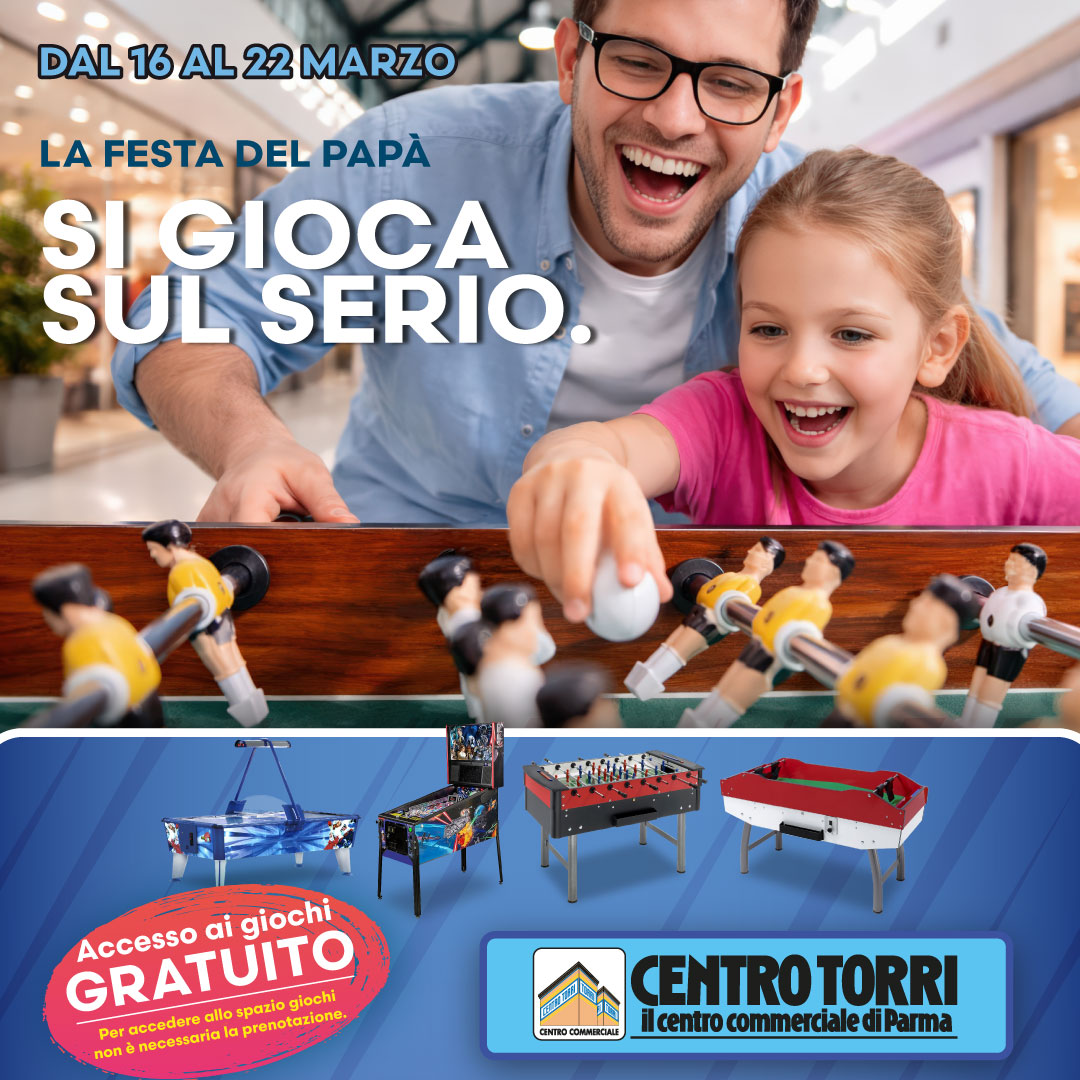 Centro Commerciale Euro Torri | Si gioca sul serio.